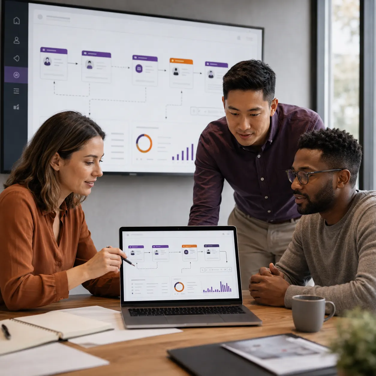 Analytics reporting and decision support